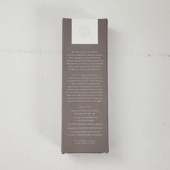 Complex Culture Sonic T-Bar Facial Massager - Picture 2 of 10